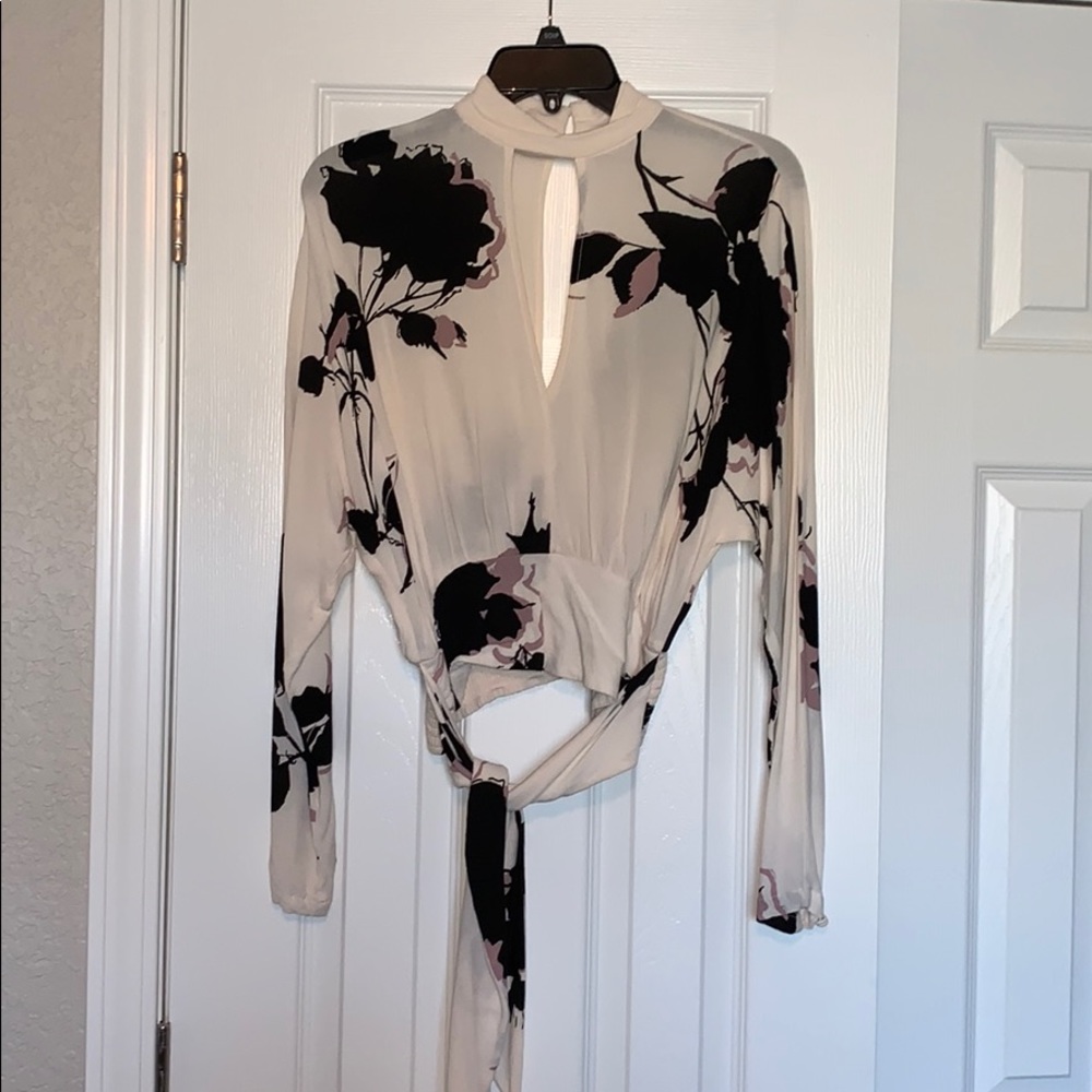 Free People long sleeve blouse
